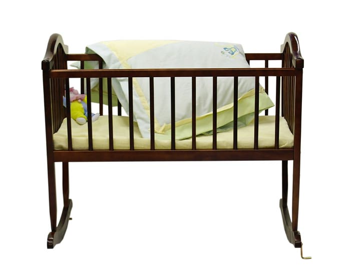 Rocking Cradle in Cherry