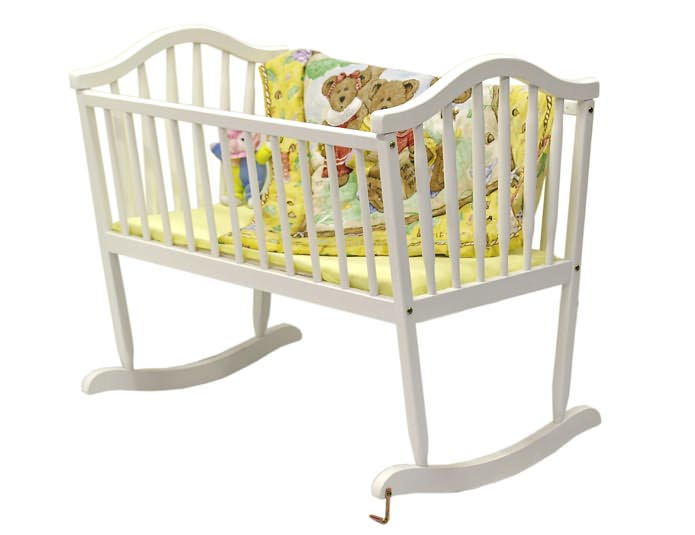 Rocking Cradle in White