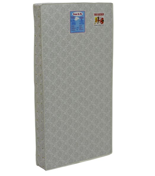 Dream On Me, Orthopedic Extra Firm Foam Standard Crib Mattress, Grey