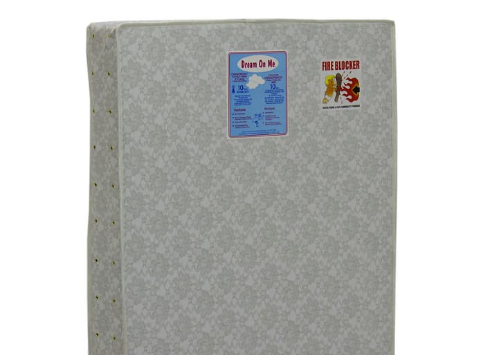 Dream On Me, Orthopedic Extra Firm Foam Standard Crib Mattress, Grey