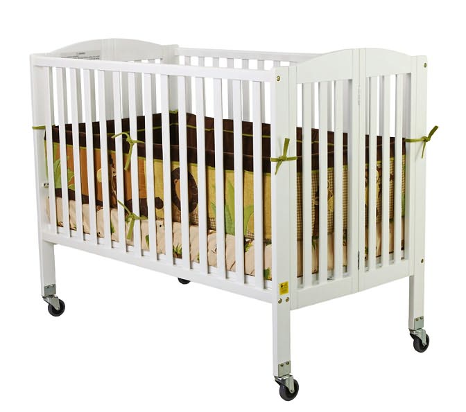 Dream On Me Folding Full Size Convenience Crib
