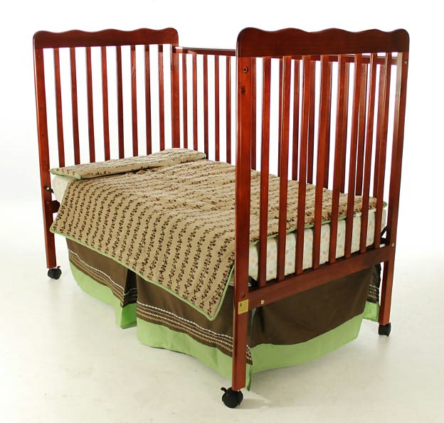 Classic Two in One Convertible Crib in Cherry