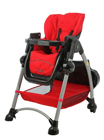 Mia Moda Alto Highchair in Red
