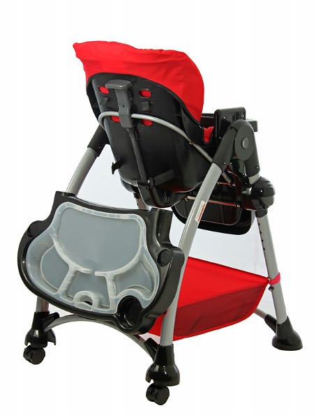 Mia Moda Alto Highchair in Red