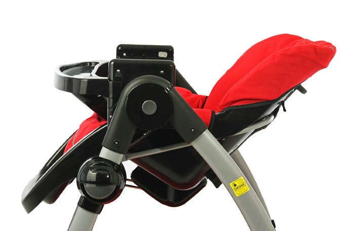 Mia Moda Alto Highchair in Red