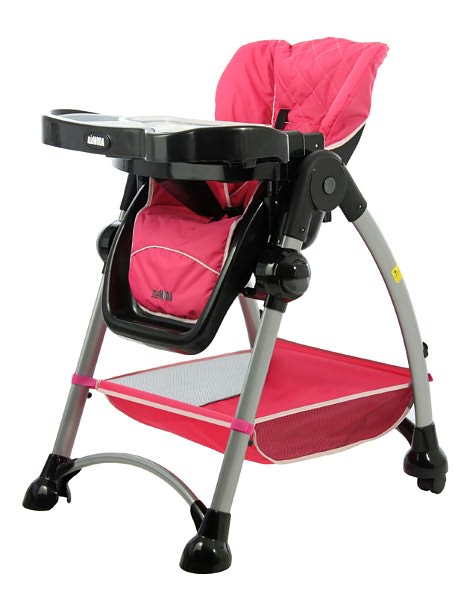 Mia Moda Alto Highchair in Pink