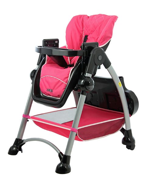 Mia Moda Alto Highchair in Pink