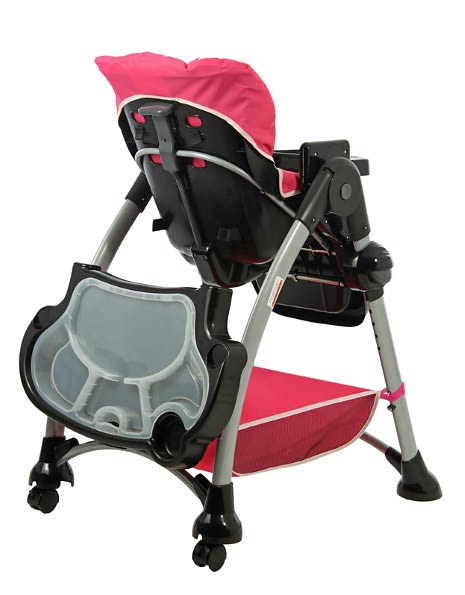 Mia Moda Alto Highchair in Pink
