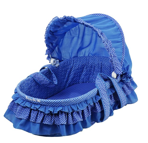 Two in One Bassinet to Cradle in Blue