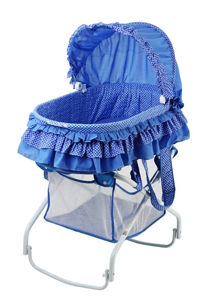 Two in One Bassinet to Cradle in Blue