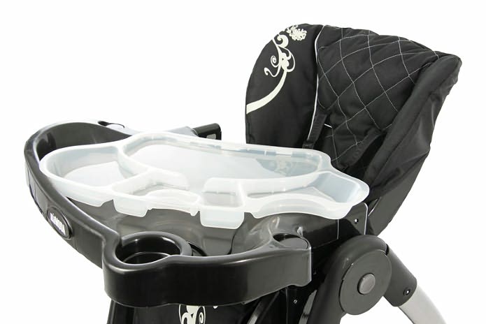 Mia Moda Alto Highchair in Black