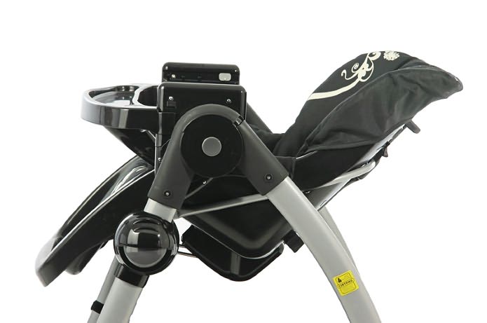 Mia Moda Alto Highchair in Black