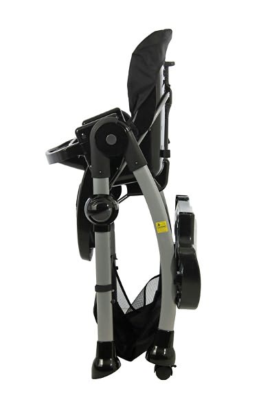 Mia Moda Alto Highchair in Black