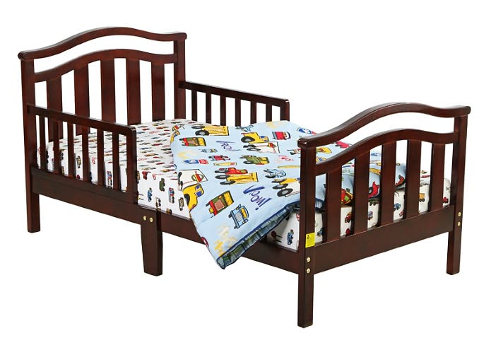 Dream On Me, Elora Collection Toddler Bed, Cherry