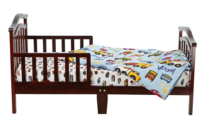 Dream On Me, Elora Collection Toddler Bed, Cherry