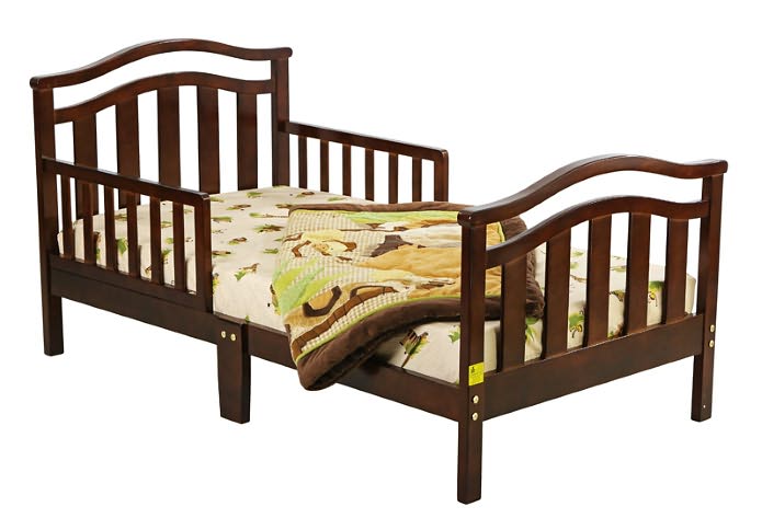 Dream On Me, Elora Collection Toddler Bed, Espresso