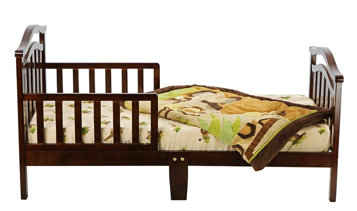 Dream On Me, Elora Collection Toddler Bed, Espresso