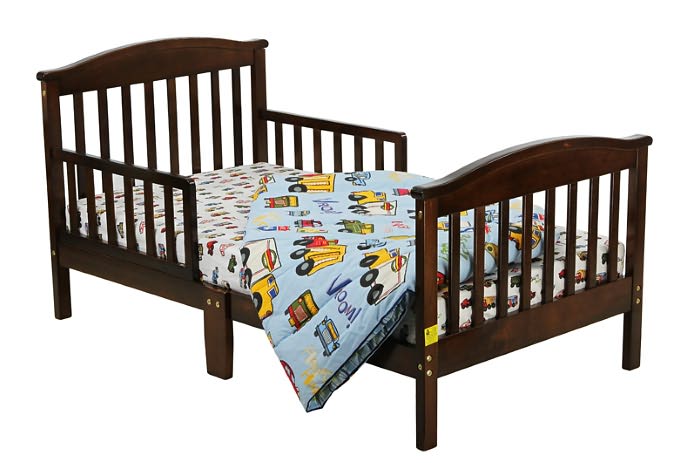 Dream On Me, Mission Collection Style Toddler Bed, Espresso