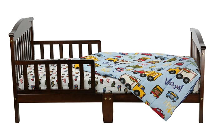 Dream On Me, Mission Collection Style Toddler Bed, Espresso