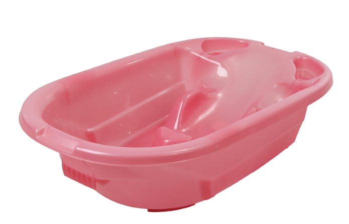 Dream On Me, 2 Position Baby Bather Bath Tub, Pink