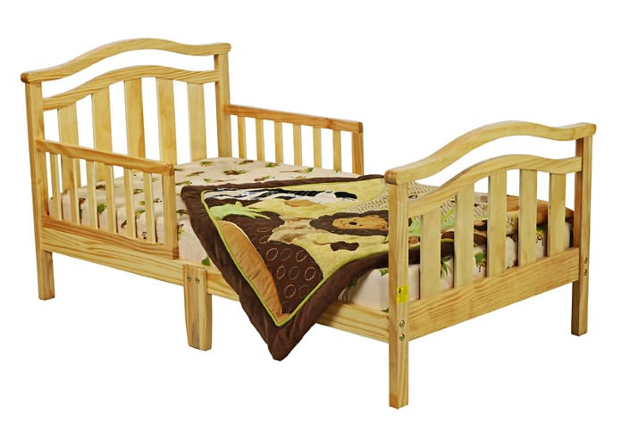 Dream On Me, Elora Collection Toddler Bed, Natural
