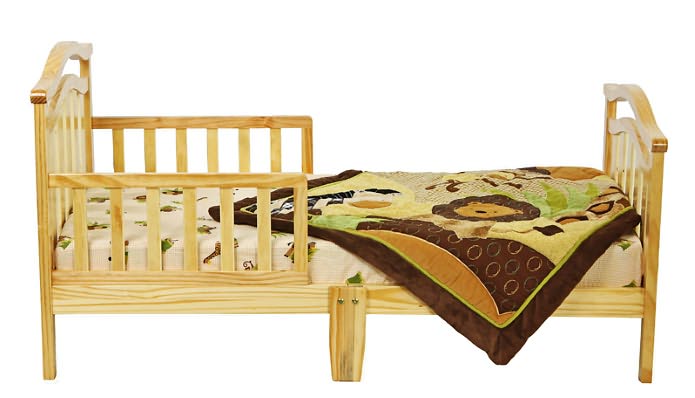 Dream On Me, Elora Collection Toddler Bed, Natural