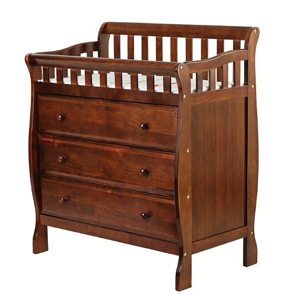 Dream on Me Marcus Changing Table and Dresser, Espresso
