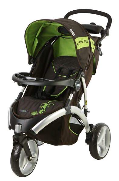 Energi Full Size Stroller in Brown