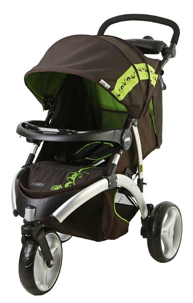 Energi Full Size Stroller in Brown