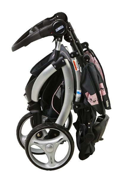 Mia Moda Energi Full Size Stroller in Gray