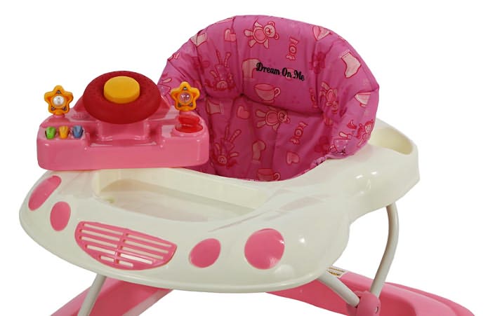Dream On Me Melody Musical Walker in Pink
