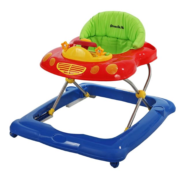 Dream On Me Melody Musical Walker In Red/Blue