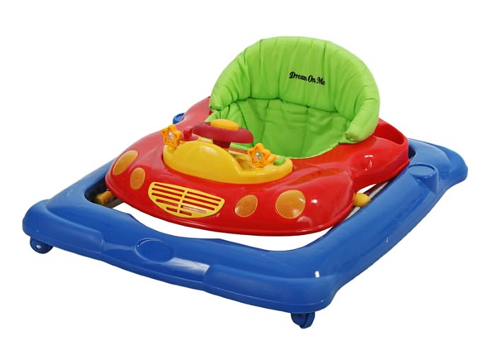 Dream On Me Melody Musical Walker In Red/Blue