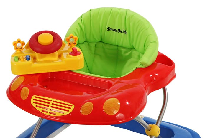 Dream On Me Melody Musical Walker In Red/Blue