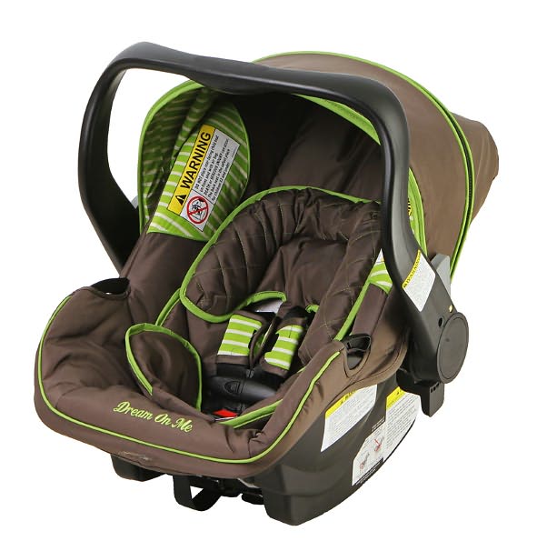 Dream On Me, Wanderer Travel System Stroller and Car Seat, Brown