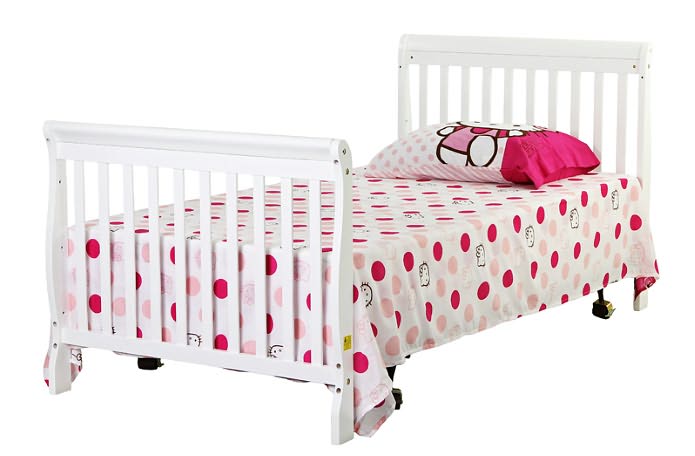 Dream On Me, Aden Convertible 3 in 1 Mini Crib white