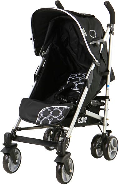 Mia Moda Fiore Stroller In Cercle Noir (500-CN)