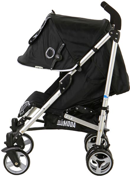Mia Moda Fiore Stroller In Cercle Noir (500-CN)
