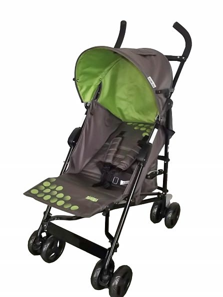 Mia Moda Facile Umbrella Stroller Brown/Green