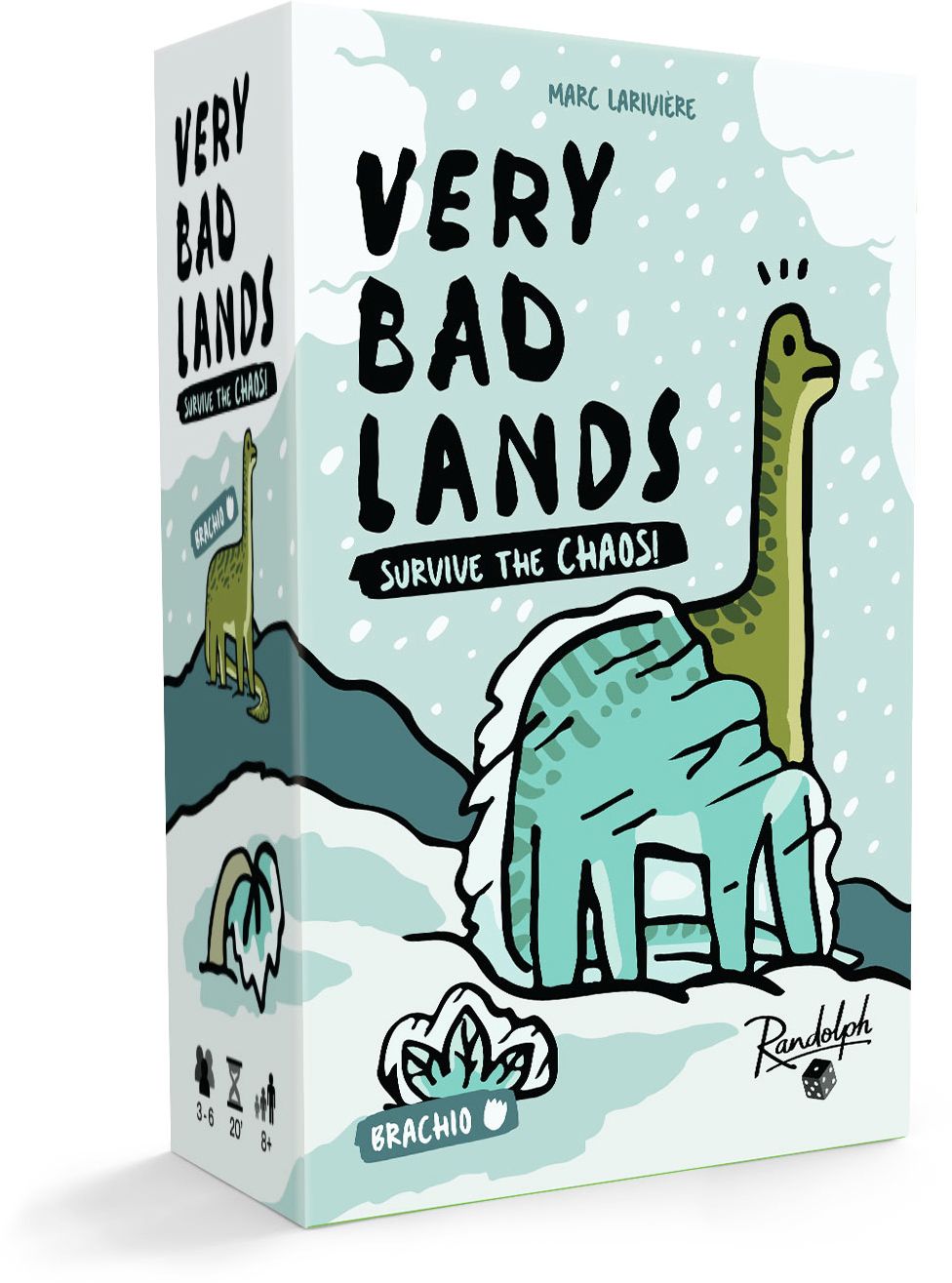 Very Bad Lands Brachio by Marc Larivière