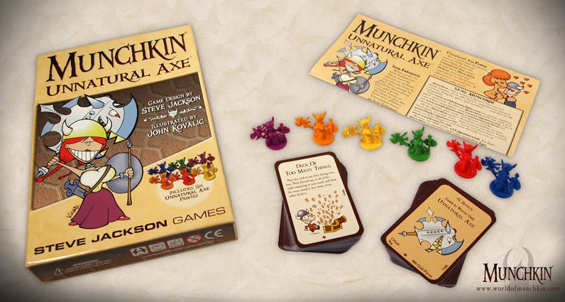 Munchkin Unnatural Axe-Spec Ed
