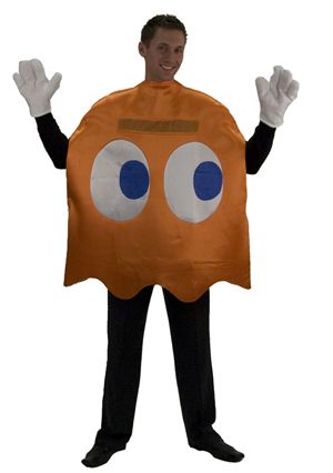 Incogneato ICN-60020-C Pac-Man Clyde Deluxe Adult Costume - Standard
