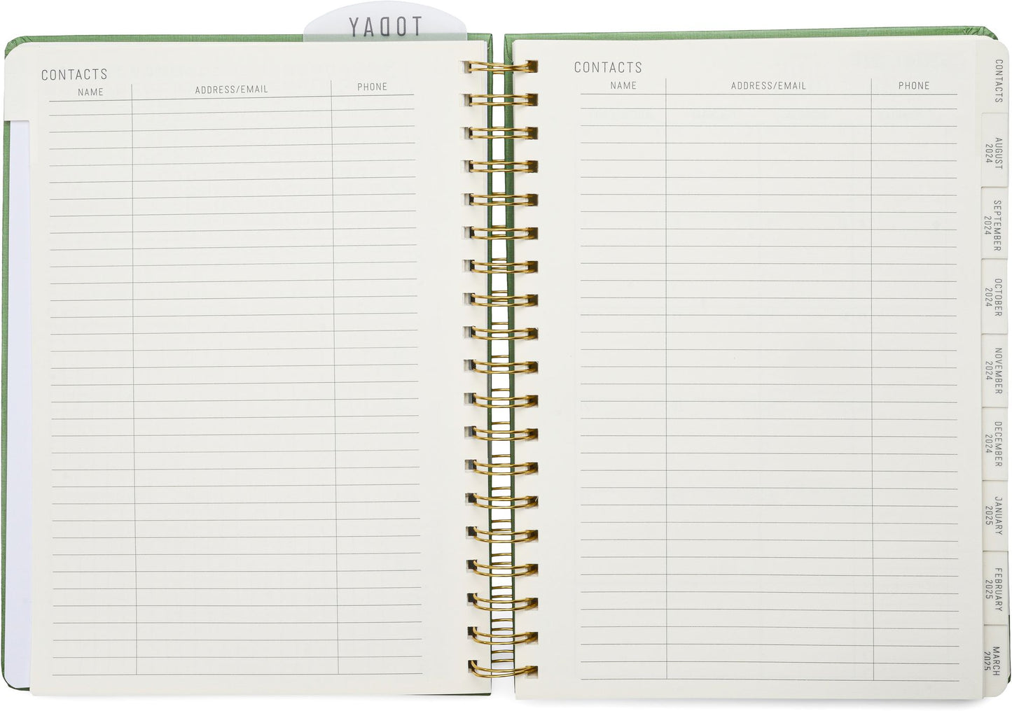 2025 Pine Standard Issue Large 17-month Weekly Planner