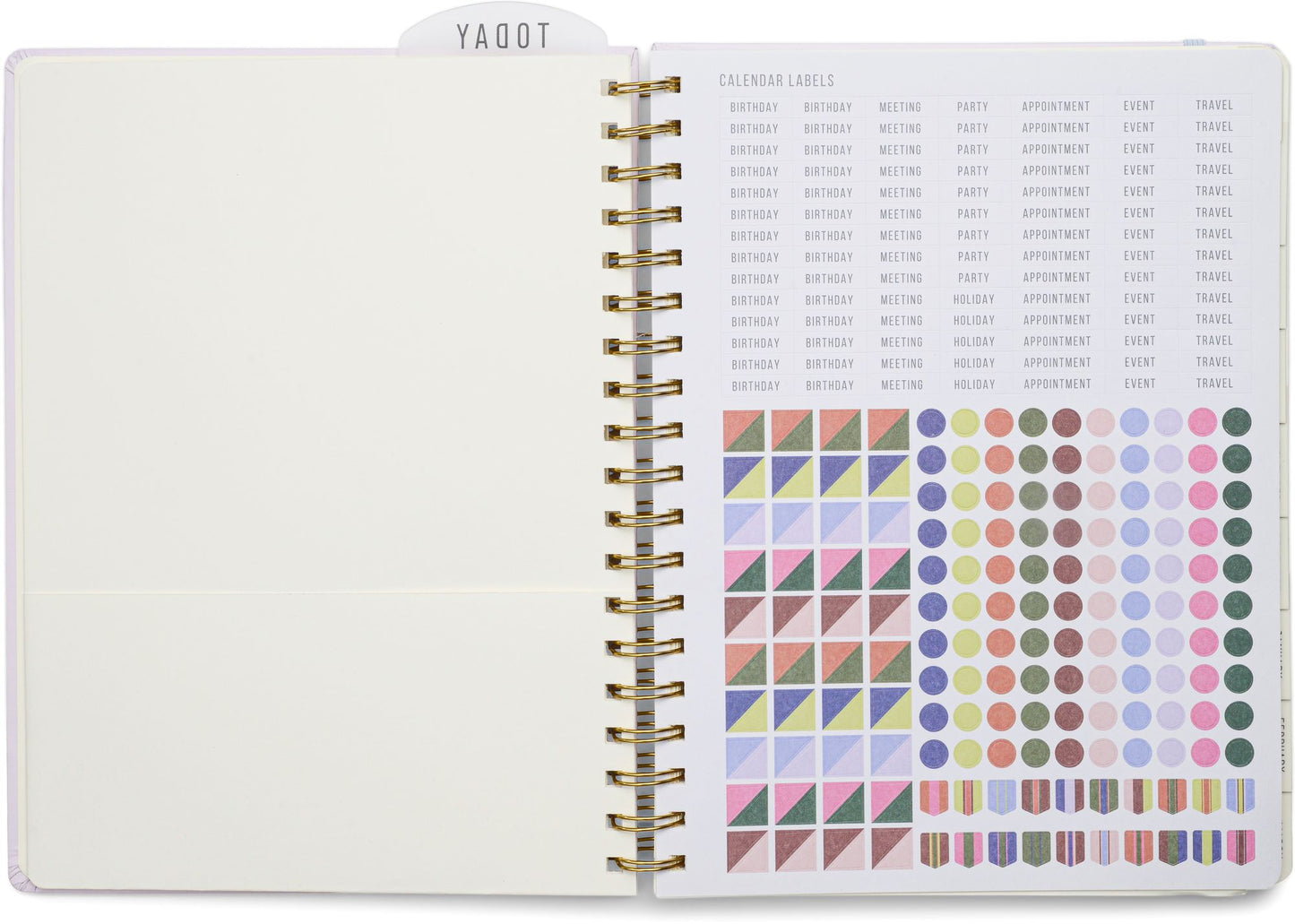 2025 Lavender Standard Issue Large 17-month Weekly Planner