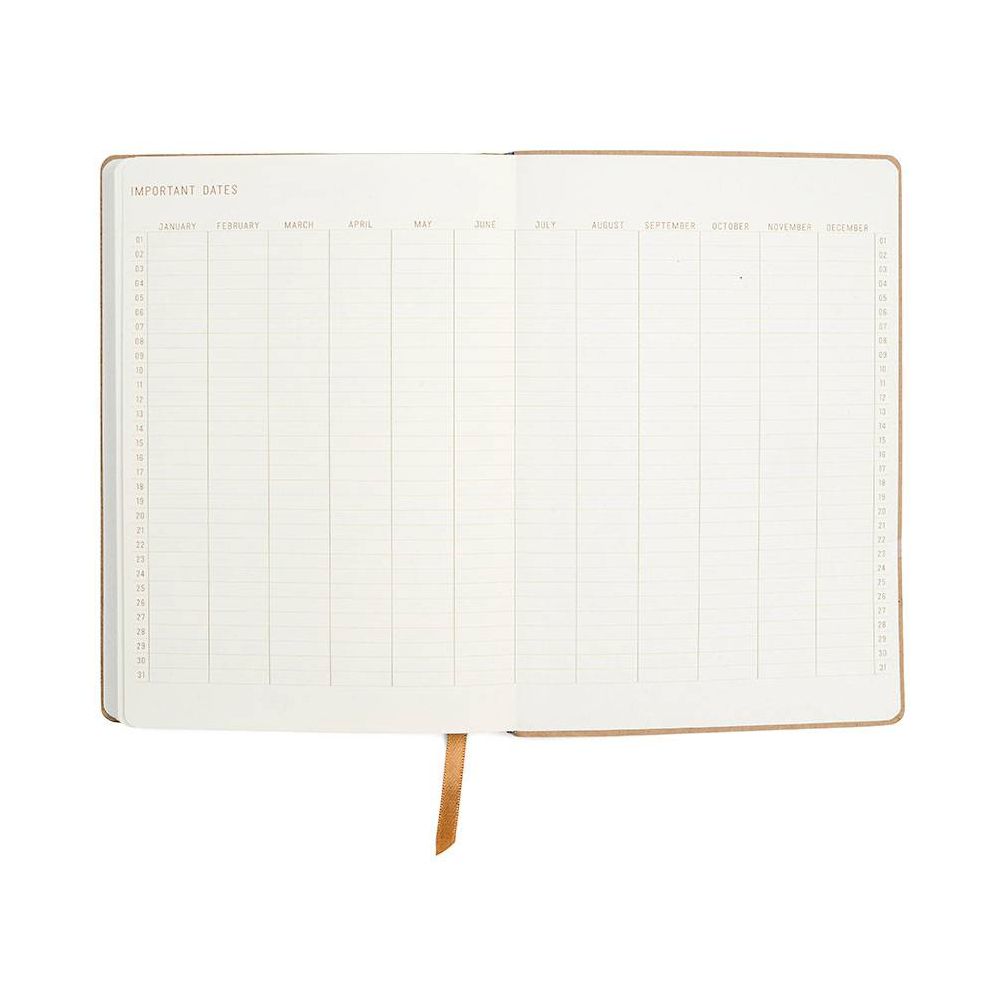 Cornflower Blue Vegan Suede Journal 6" x 8"