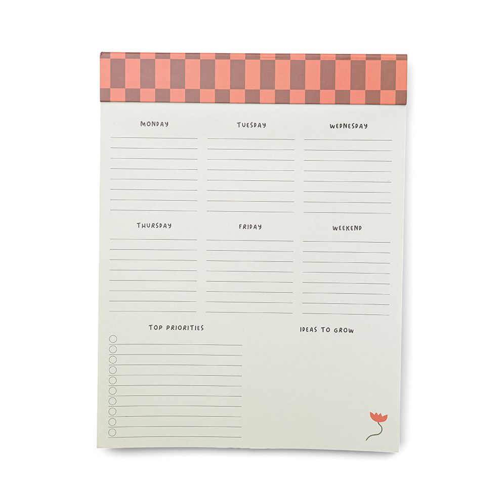 A Dopo Flower Planning Notepad - Exclusive