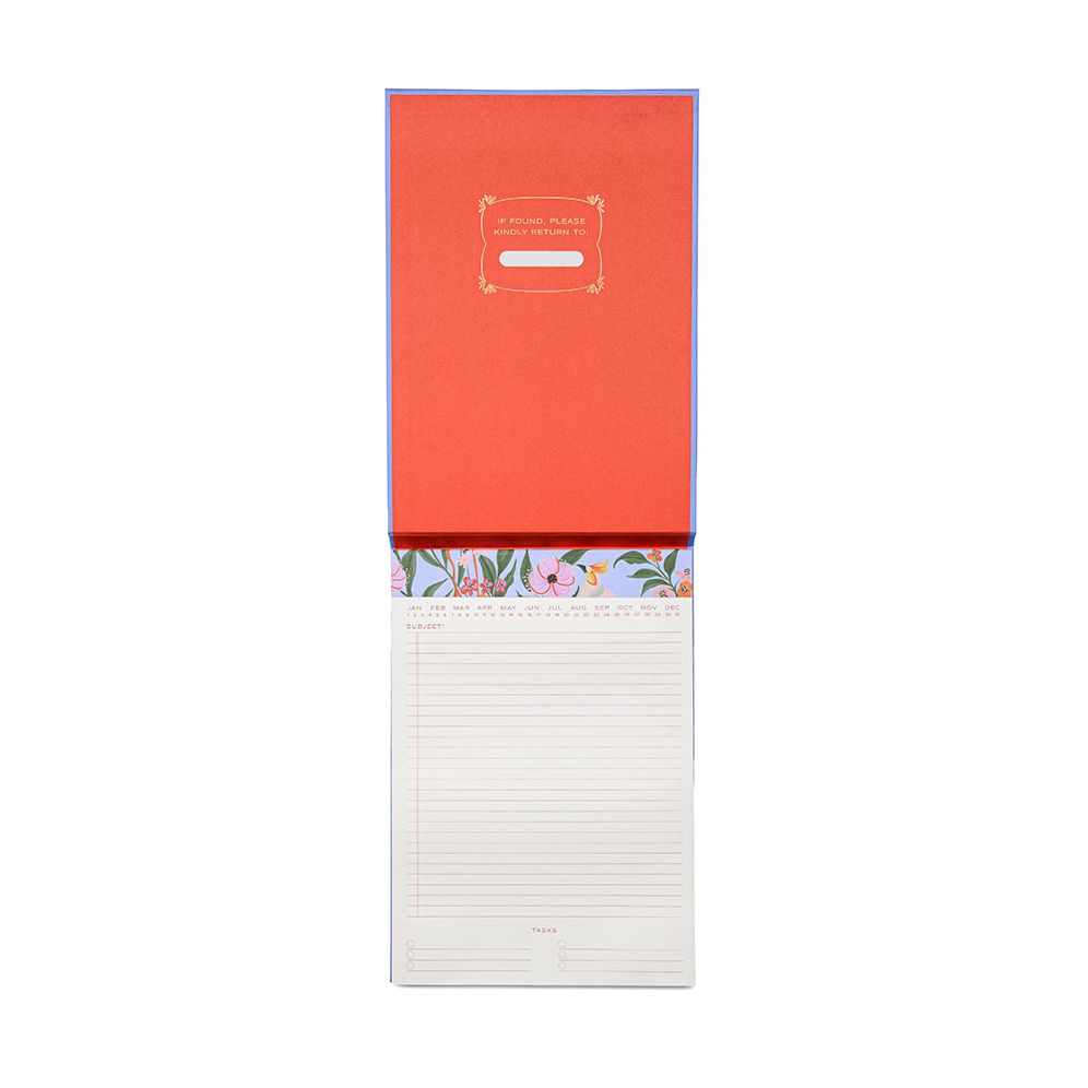 Pretty Bird Botanical Flip-Cover Notepad - Exclusive