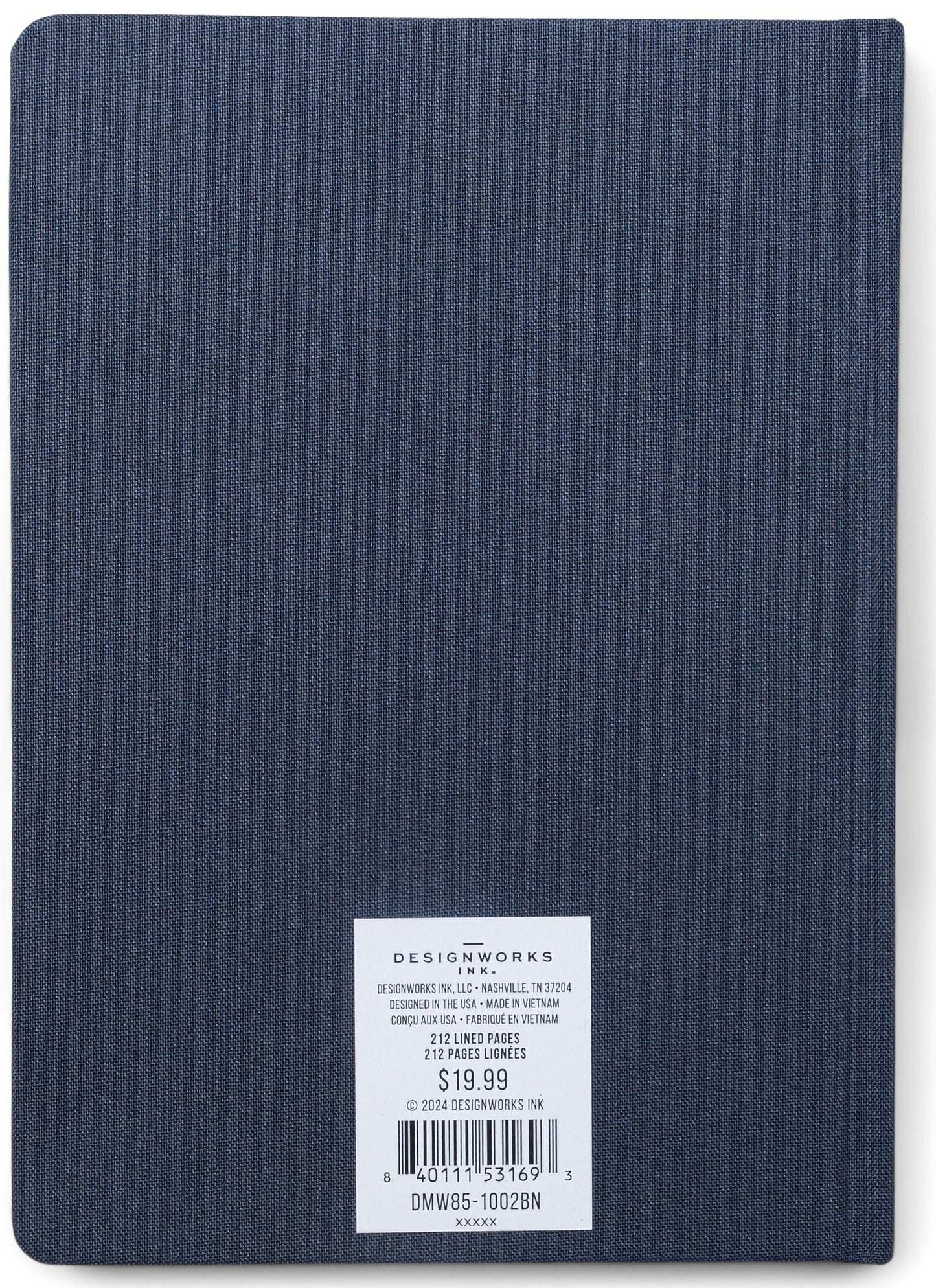 2025-2026 A Dopo Moon Phases Embroidered Hardcover Weekly Planner
