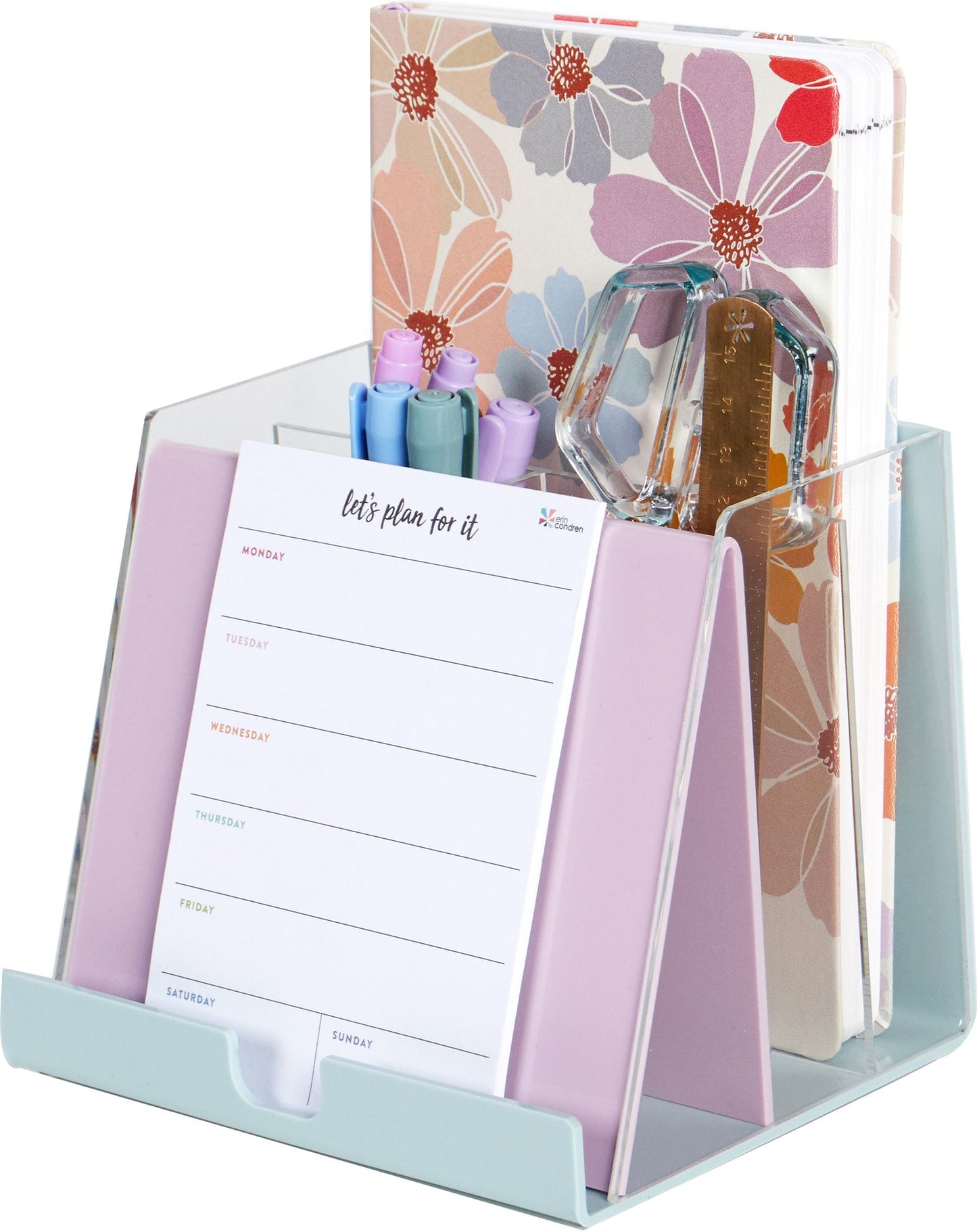 Pastel Acrylic Tablet Stand Organizer