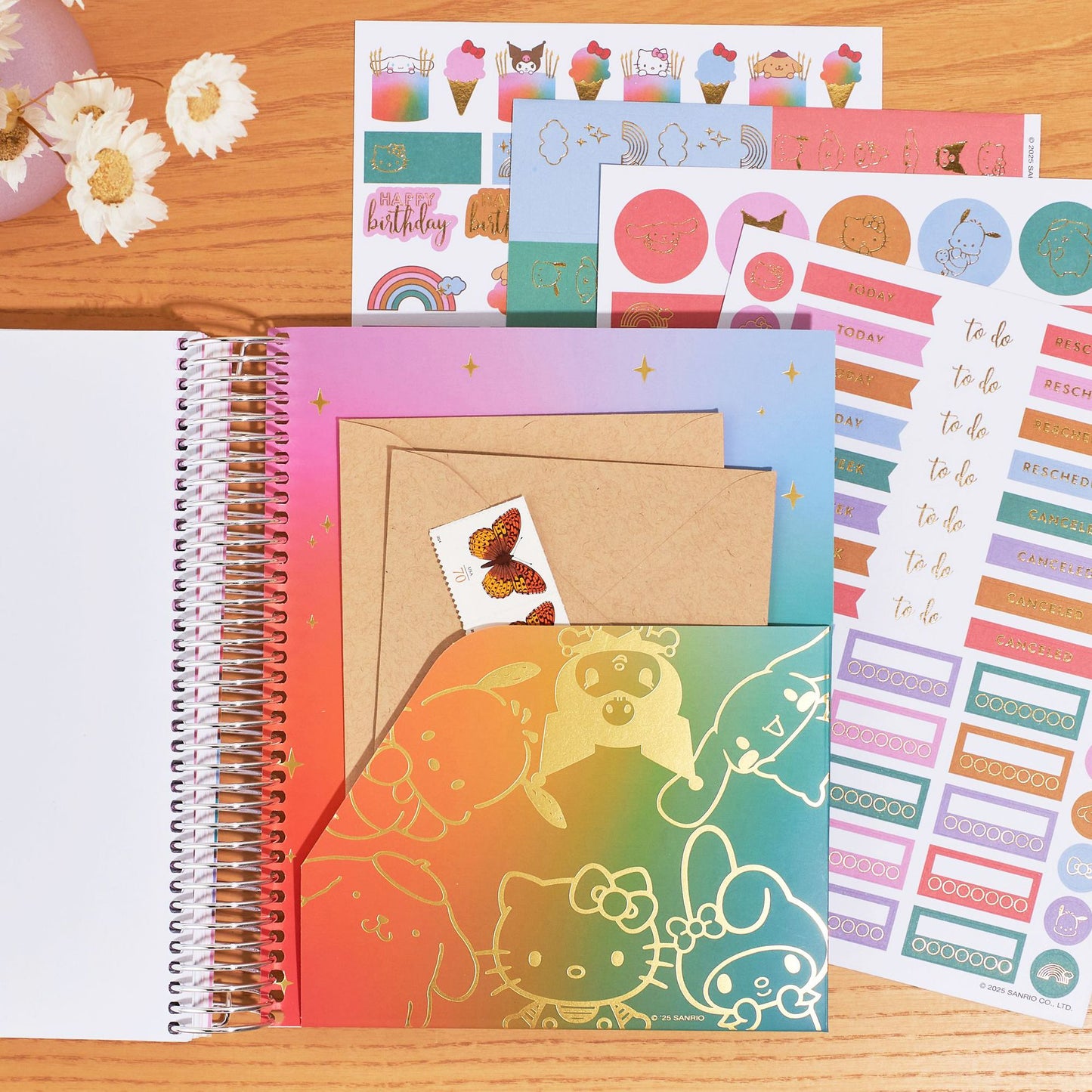 2025 Planner Hello Kitty - Friends Keep Growing